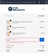 HA20 coupon verification screenshot