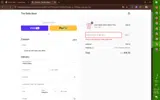 The Bella Bean coupon verification screenshot