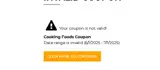 cooksomeup coupon verification screenshot