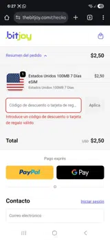 THEBITJOY20 coupon verification screenshot