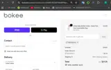 The bökee coupon verification screenshot