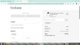 The bökee coupon verification screenshot