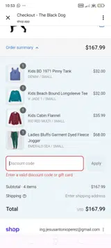 XTRA10 coupon verification screenshot