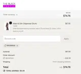 BROWN20 coupon verification screenshot