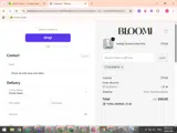 BLOOMI10 coupon verification screenshot