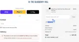 The Blueberry Hill coupon verification screenshot