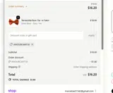 INYOURCART10 coupon verification screenshot