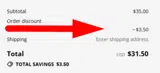 CJSAVE10 coupon verification screenshot