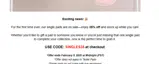 SINGLES35 coupon verification screenshot