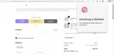WELCOME coupon verification screenshot