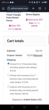 thanks coupon verification screenshot