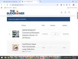 The Bud Grower coupon verification screenshot