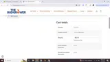 The Bud Grower coupon verification screenshot