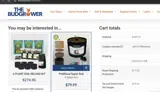 The Bud Grower coupon verification screenshot