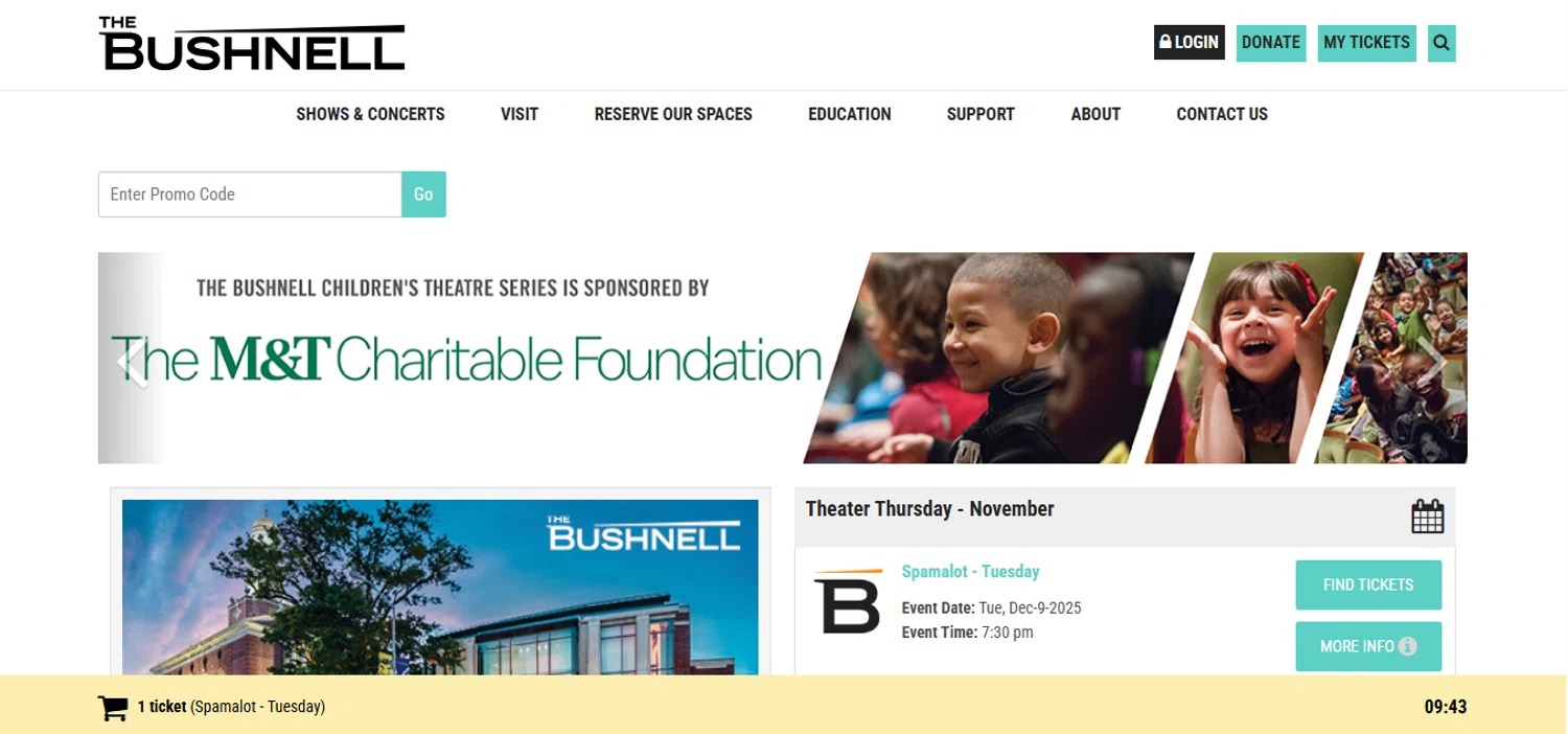 The Bushnell checkout page showing The Bushnell promo code box | Screenshot taken by SimplyCodes community member on Nov 14, 2025