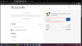 The Cat Ladies coupon verification screenshot