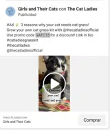 The Cat Ladies coupon verification screenshot