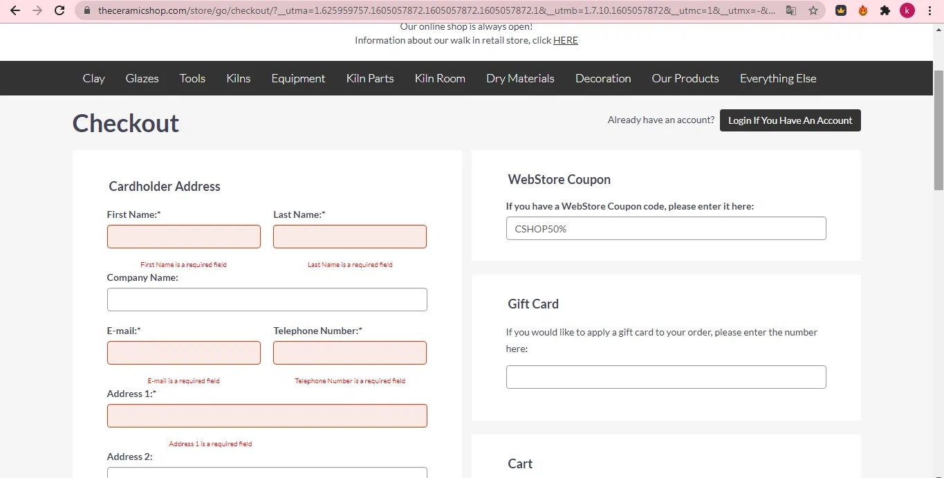 how to use The Ceramic Shop coupons
