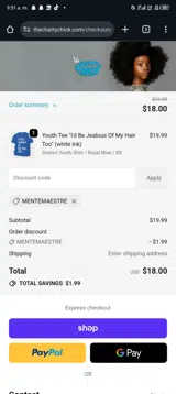 mentemaestre coupon verification screenshot