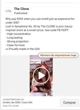 The CLONE coupon verification screenshot
