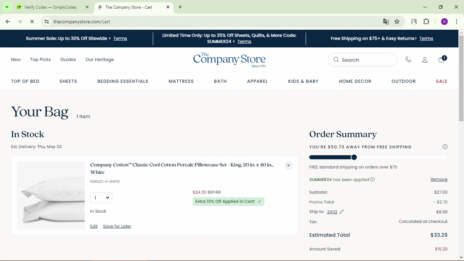 The Company Store Promo Codes 35 Off August 2024