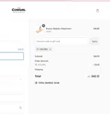 The Cowgirl coupon verification screenshot