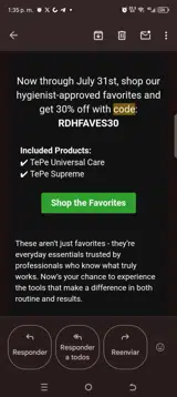 RETREATSUMMER10 coupon verification screenshot