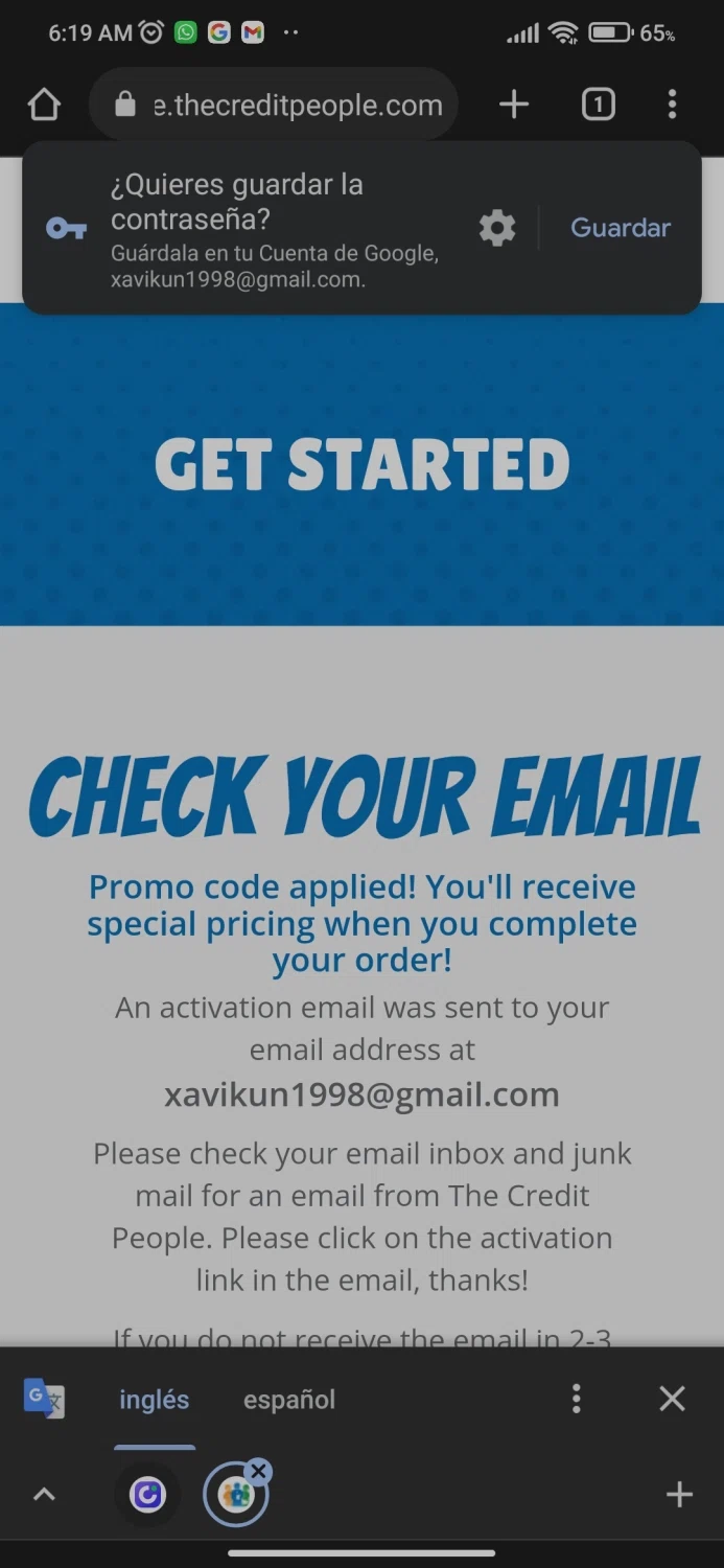 how to use The Credit People coupons