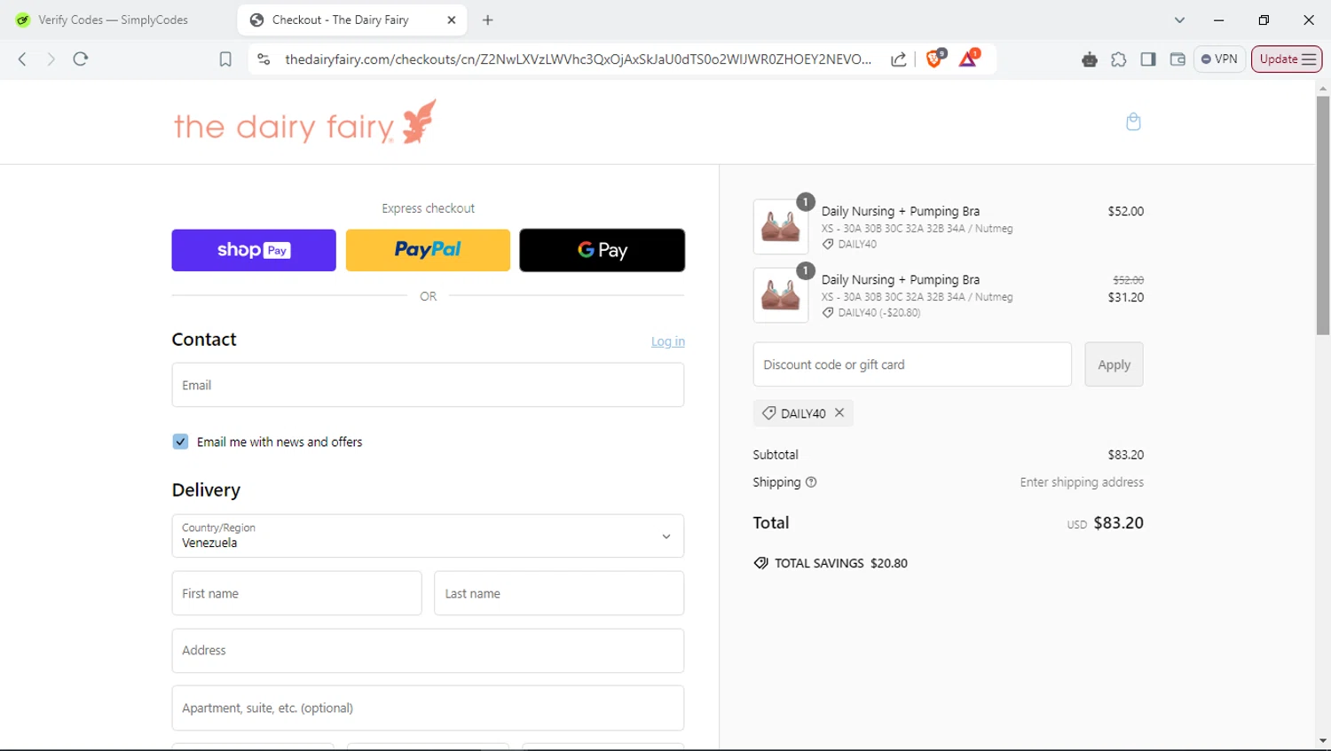 how to use The Dairy Fairy coupons