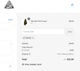 The Delta Connect coupon verification screenshot