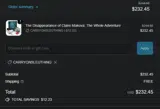 CARRYONSLEUTHING coupon verification screenshot