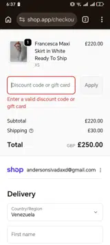 LOVE15 coupon verification screenshot