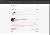 The Dopest coupon verification screenshot