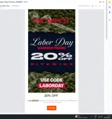 The Dopest coupon verification screenshot