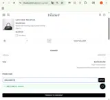 WELCOME10 coupon verification screenshot