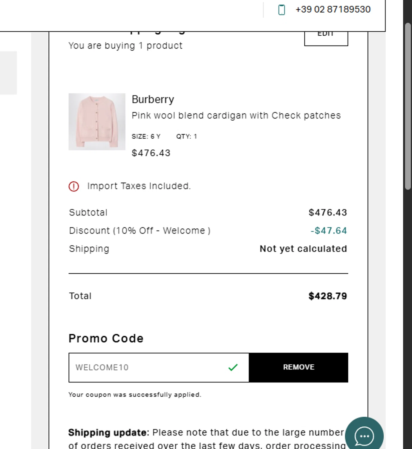 TheDoubleF checkout page showing TheDoubleF promo code box | Screenshot taken by SimplyCodes community member on Jan 11, 2026