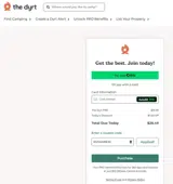 The Dyrt coupon verification screenshot