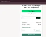 The Dyrt coupon verification screenshot