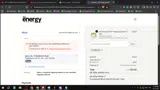 the Energy Drink coupon verification screenshot