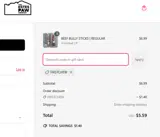 FIRSTCHEW coupon verification screenshot