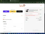 The Fabric Hut coupon verification screenshot