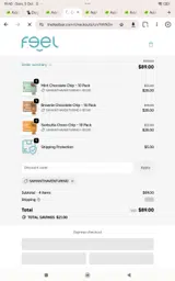 Samanthaventurino coupon verification screenshot