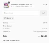 NEW10 coupon verification screenshot