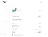 MEMORIALSALE coupon verification screenshot