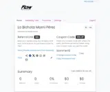 Sommer10 coupon verification screenshot