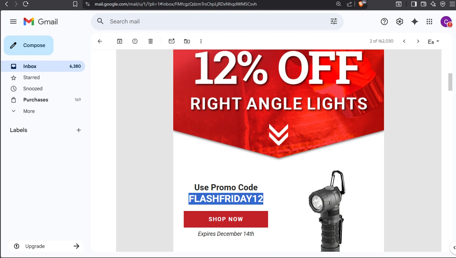 TheFireStore coupon code screenshot showing code FLASHFRIDAY12 applied at TheFireStore checkout page. Uploaded by SimplyCodes community member crischidy25 on Dec 12, 2025
