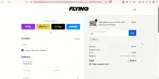 The Flying Shop coupon verification screenshot