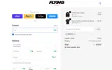 The Flying Shop coupon verification screenshot