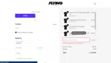 The Flying Shop coupon verification screenshot