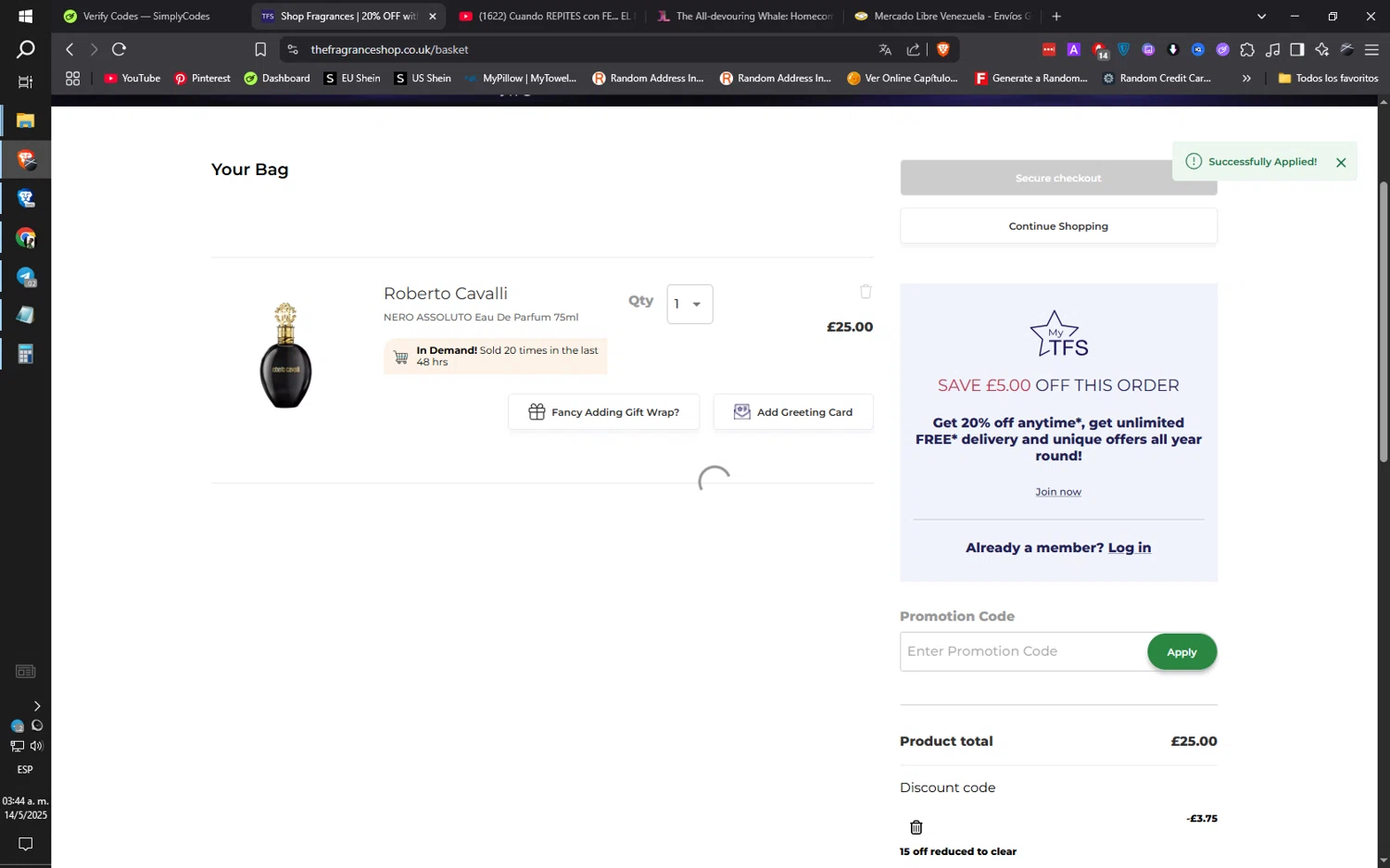 Discount Code The Perfume Shop Card Discovery Set Fragrance